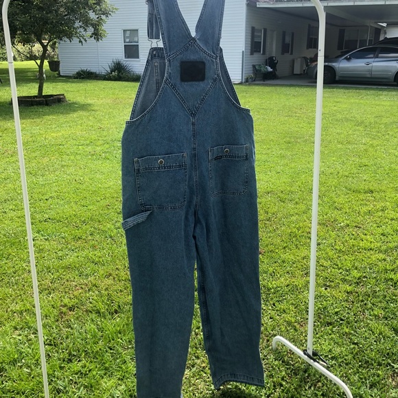 Vintage Harley Davidson overalls unisex S M L jean - Picture 4 of 8